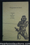 Footprints On Sand by L. Sprague & Catherine Crook de Camp (1981) Inscribed- Hig