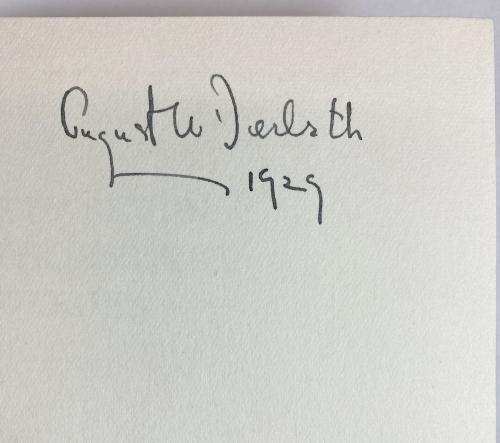 The Famous Cases of Dr. Thorndyke by R.A. Freeman (A. Derleth Signed)