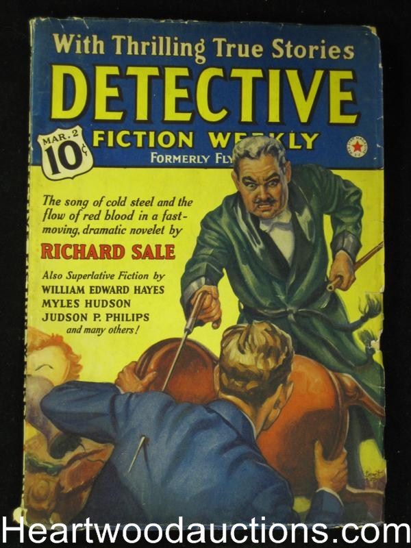 "Detective Fiction Weekly" March 2 1940 Richard Sale, Judson P. Philips