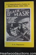 A Comprehensive Index to Black Mask, 1920-1951 by E.R. Hagemann 1982
