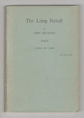 The Long Result by John Brunner (Proof for First Edition Hardcover) First Pri...