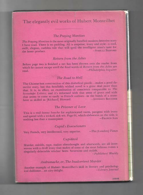 Murder at Leisure by Hubert Monteilhet; (First Edition)