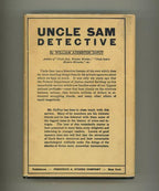 Uncle Sam, Detective by William Atherton DuPuy (First Edition)