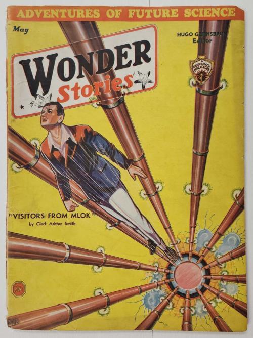 Wonder Stories May 1933 Frank R. Paul Cvr; Clark Ashton Smith
