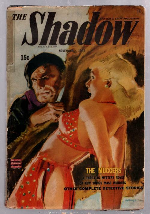 The Shadow  Nov 1943  GGA Cvr by Modest Stein