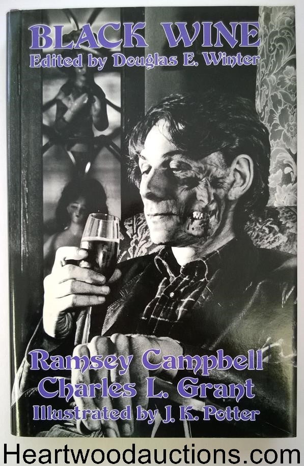 Black Wine by Douglas E. Winter (editor) 1st R. Campbell, C.L. Grant, J.K Potter