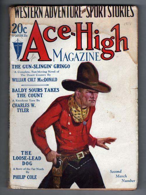 Ace-High Mar 18 1928  H.C. Murphy - Draw! Cover Art - MacDonald
