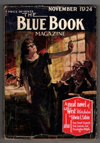 Blue Book Nov 1924 Agatha Christie "The Man in the Brown Suit"