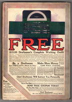 Popular Jan 1 1914 Pulp Sax Rohmer; Arthur B. Reeve; Frank L. Packard;