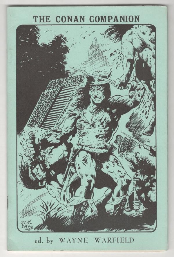 The Conan Companion by Robert E. Howard (First Edition) Chapbook