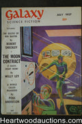 Galaxy Science Fiction July 1957 Poul Anderson; Avram Davidson, Sheckley