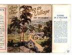 Living In A Village by Fay Inchfawn (First Edition) Rare DJ Publisher's Copy