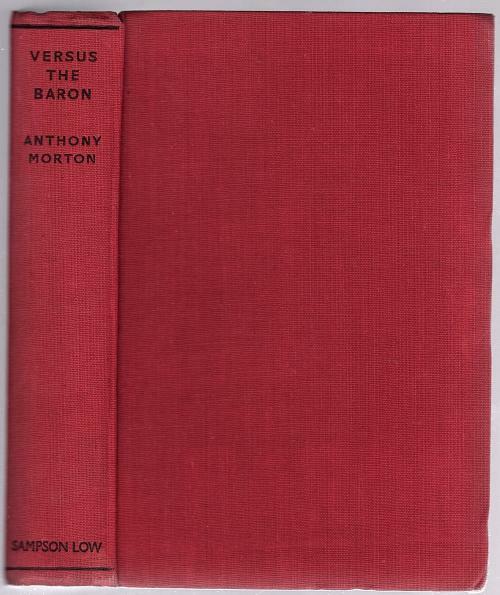Versus the Baron by Anthony Morton [John Creasey]