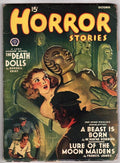 Horror Stories Oct 1940 GGA Bondage Torture, Ray Cummings Pulp - Pulp