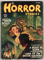 Horror Stories Oct 1940 GGA Bondage Torture, Ray Cummings Pulp - Pulp