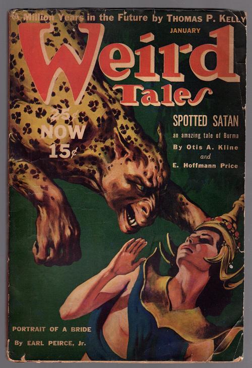 Weird Tales Jan 1940 Finlay GG Cvr; Otis A Kline - Pulp