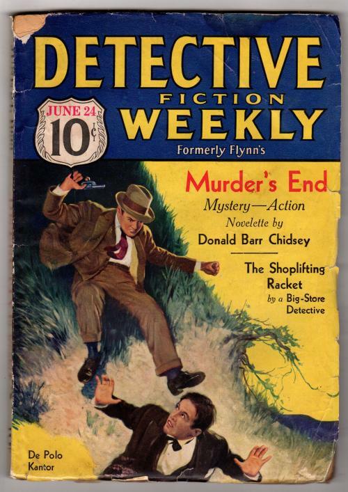 Detective Fiction Weekly Jun 24, 1933; Donald Barr Chidsey; MacKinley Kantor