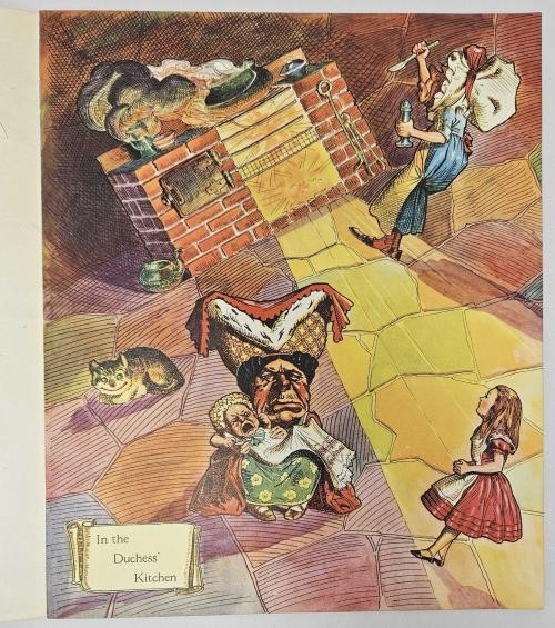 Stand-ups. Adventures of Alice in Wonderland. No.964 by Lewis Carroll