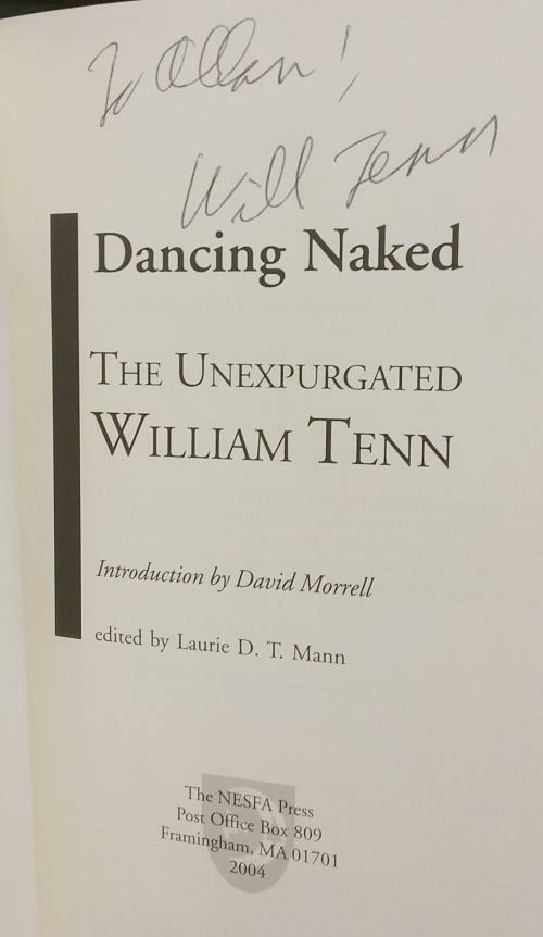 Dancing Naked by William Tenn (First Edition) Signed