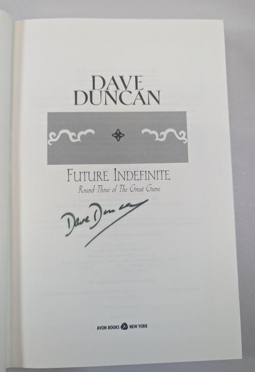 Future Indefinite: Round Three by Dave Duncan (First Edition) Signed
