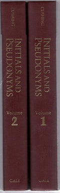 Initials and Pseudonyms  by William Cushing