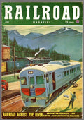 Railroad Magazine Jun 1952 Herb Mott Cvr; James W. Earp