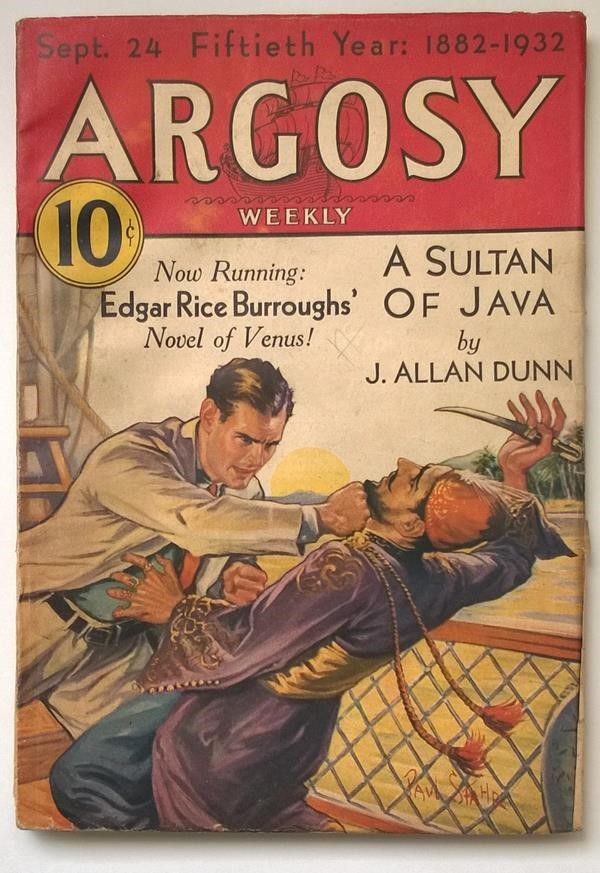 Argosy Sep 24, 1932  Edgar Rice Burroughs The Pirates of Venus pt 2