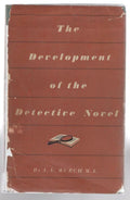 The Development of the Detective Novel by A. E. Murch (First Edition)