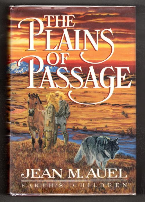 The Plains of Passage by Jean M. Auel Signed