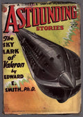 Astounding Aug 1934 Brown Cvr; First App. Skylark Cover Story EE Smith