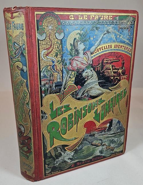 Les Robinsons Lunaires by G. le Faure (First Edition)