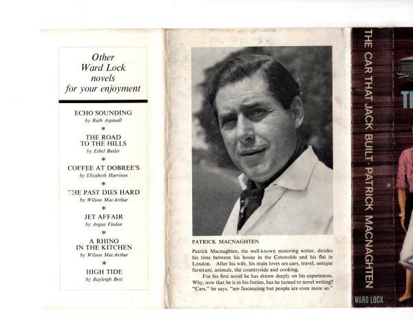 The Car That Jack Built by Patrick Macnaghten Author's first novel