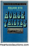 Horse Thieves by Nelson Nye SIGNED FIRST- High Grade