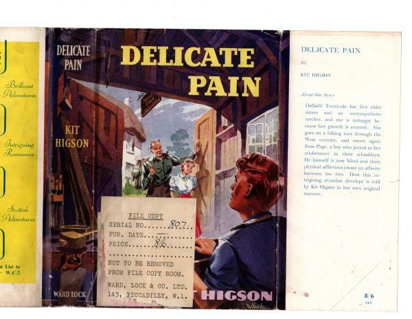 Delicate Pain by Kit Higson (First Edition) Ward File Copy