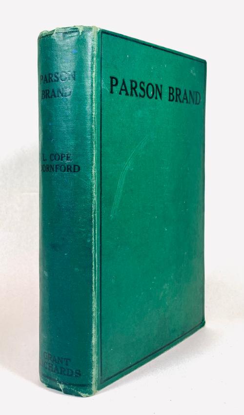 Parson Brand and Other Voyagers' Tales by L. Cope Cornford (First Edition) Si...