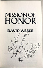 Mission of Honor by David Weber (First Edition) Signed
