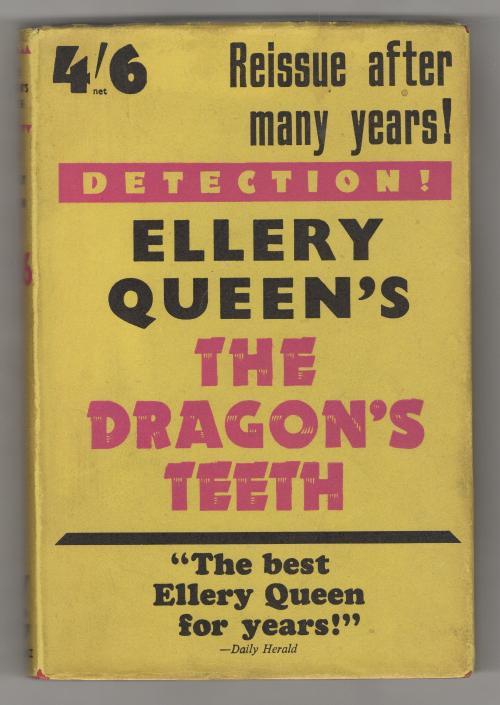 The Dragon's Teeth by Ellery Queen (Gollancz) File Copy