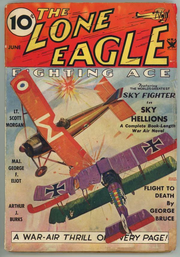 The Lone Eagle Jun 1935 Pulp