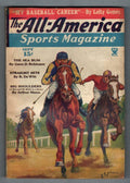 All-America Sports Magazine Sep 1934 Pulp Horse racing Cvr; Arthur Man; Harol...
