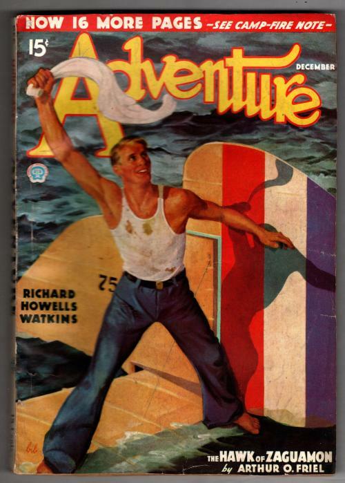 Adventure Dec 1936 Berger Cvr; Luke Short; Arthur O. Friel