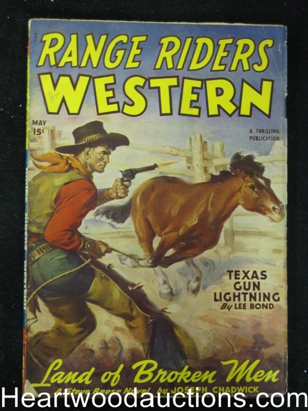 Range Riders Western May 1949 - High Grade