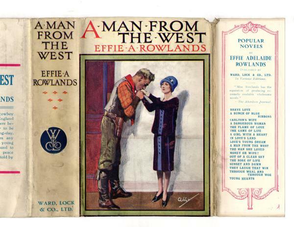 A Man from the West by Effie Adelaide Rowlands (First Edition) File Copy Abbe...