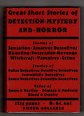 Great Short Stories of Detection, Mystery and Horror edited by Sayers