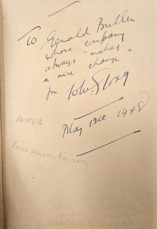 It Makes a Nice Change by John Gloag (First Edition) Signed Association Copy