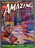 Amazing Stories Oct 1941 Burroughs, J. Allen St. John FC, Frank Paul