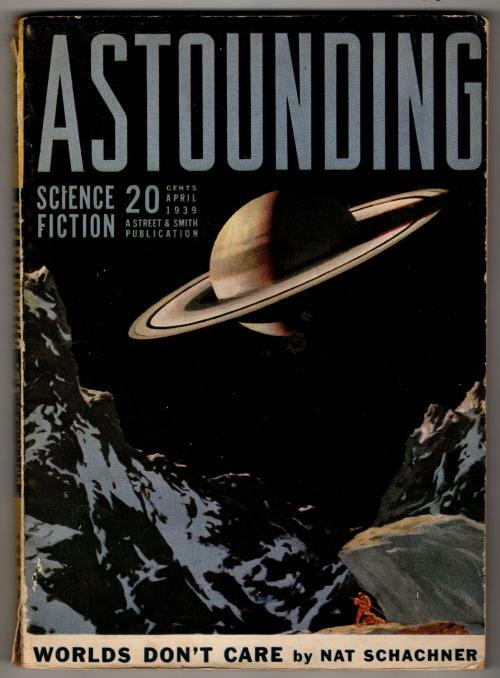 Astounding Apr 1939 Schneeman Cvr; Jack Williamson; Eando Binder; Nat Schachner