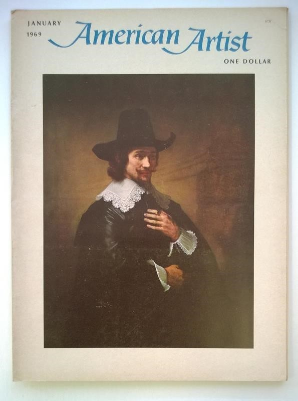 The American Artist (January 1969) by Norman Kent (editor) Rembrandt