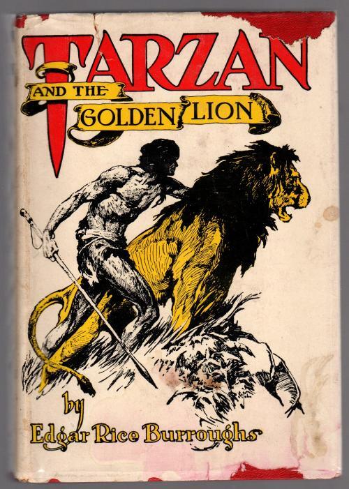 Tarzan and the Golden Lion by Edgar Rice Burroughs Madison Square Edition