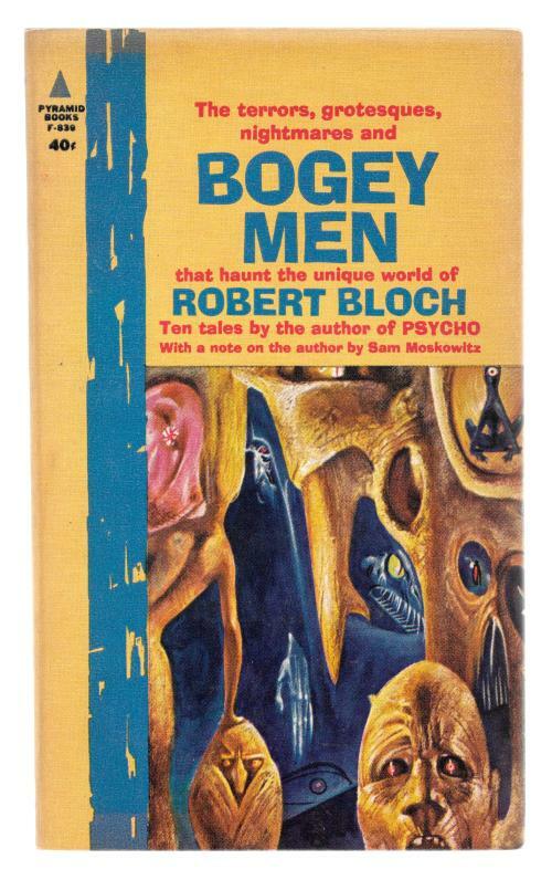 Bogey Men by Robert Bloch (First Printing) Signed