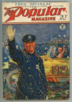The Popular Magazine February 7, 1929 Fred MacIsaac New Years Cover